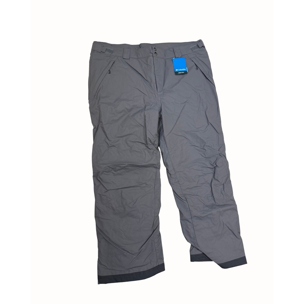 COLUMBIA Men's Sz 2XL  Insulated Ski‎ Snow Pants Gray
